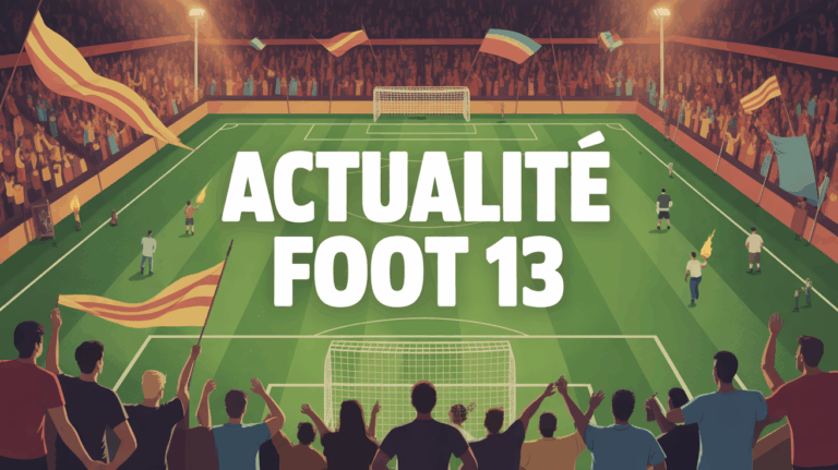 Actualité foot dans le 13 illustration terrain supporters