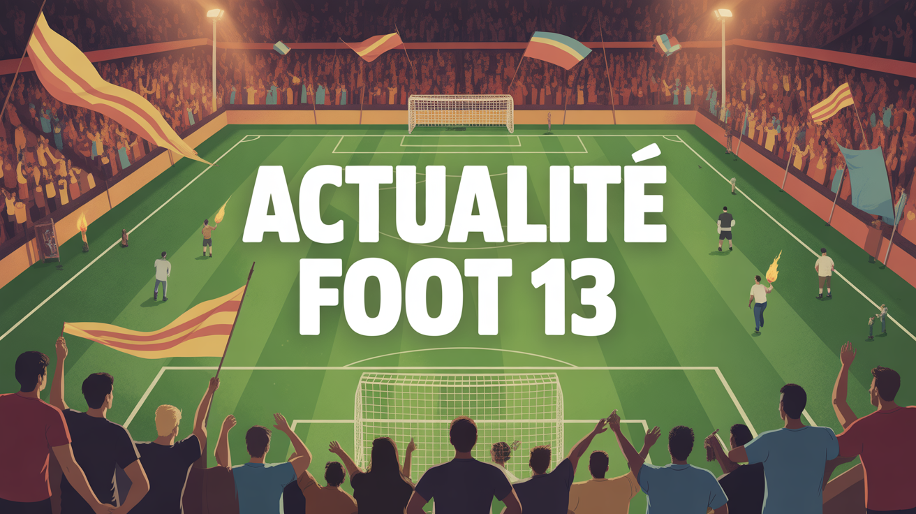 Actualité foot dans le 13 illustration terrain supporters