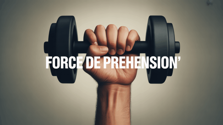 Main serrant un hand grip pour force de préhension