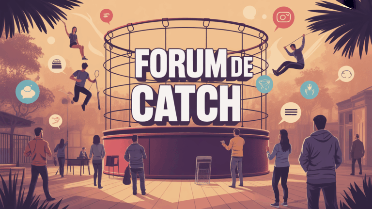 illustration forum de catch communauté dynamique