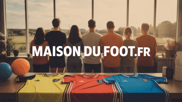 maillots football accessoires fans table maison du foot