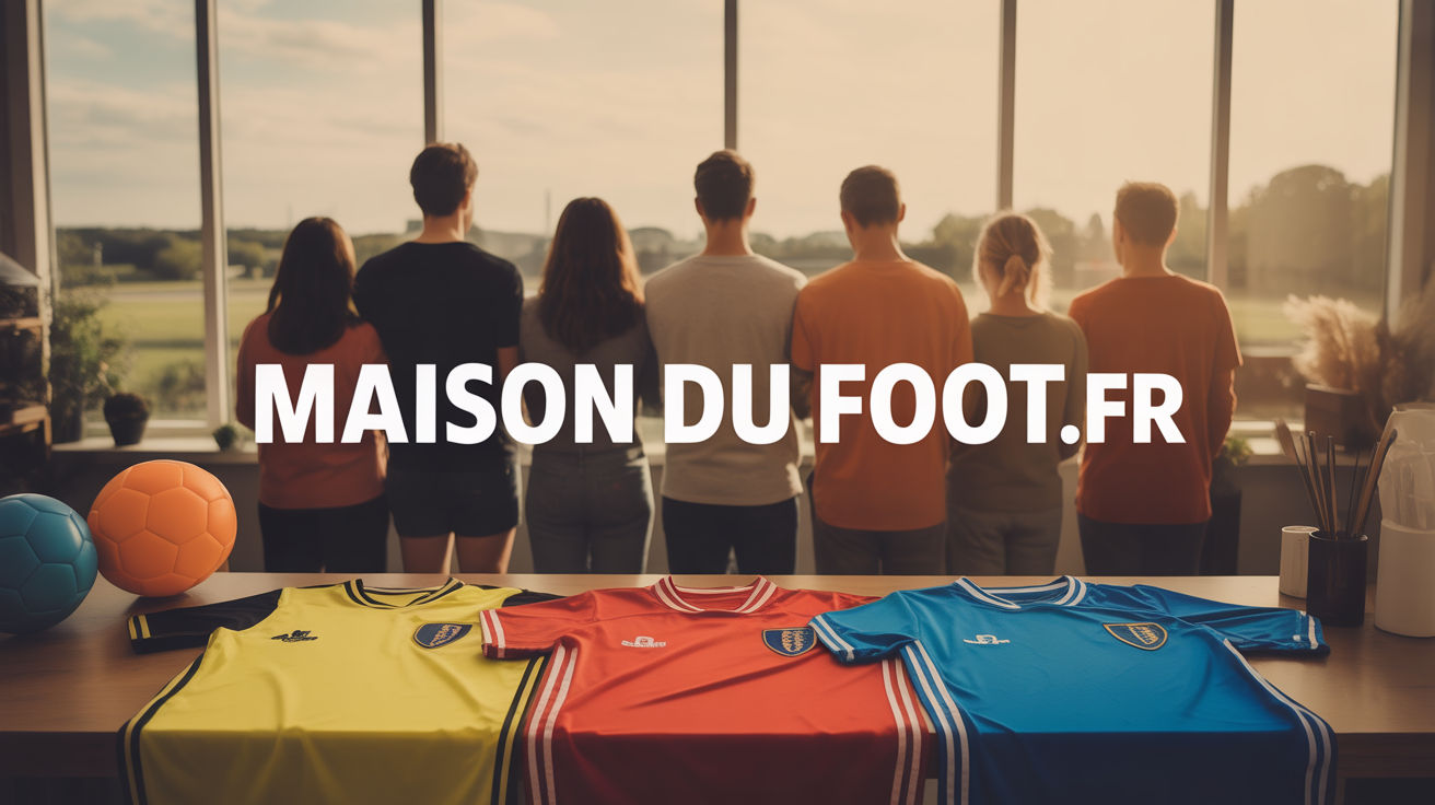 maillots football accessoires fans table maison du foot