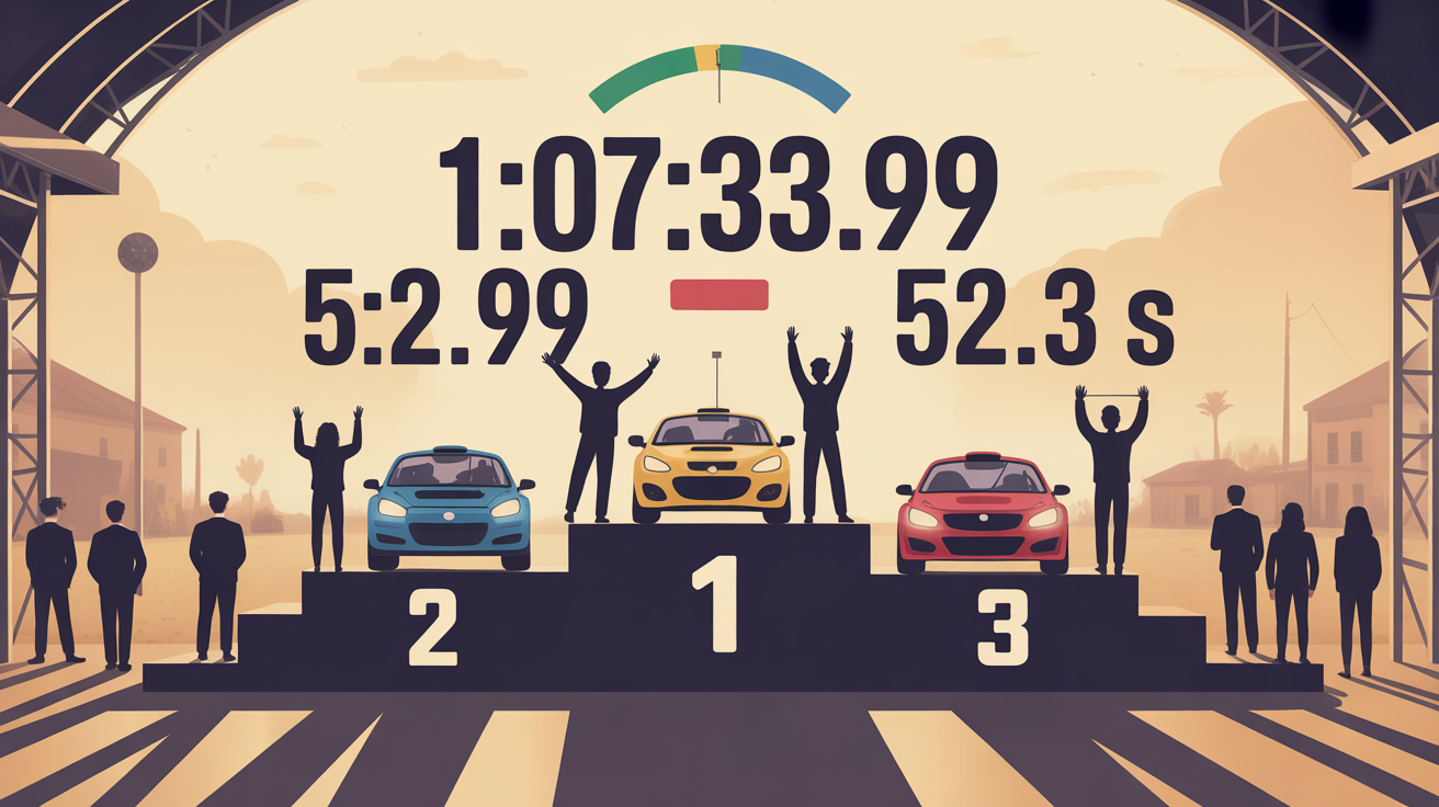 Podium Rallye de la Lys 2024, résultats et classements