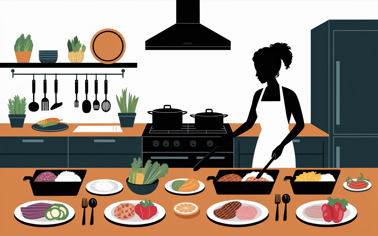 cuisine batch cooking perte de poids rapide