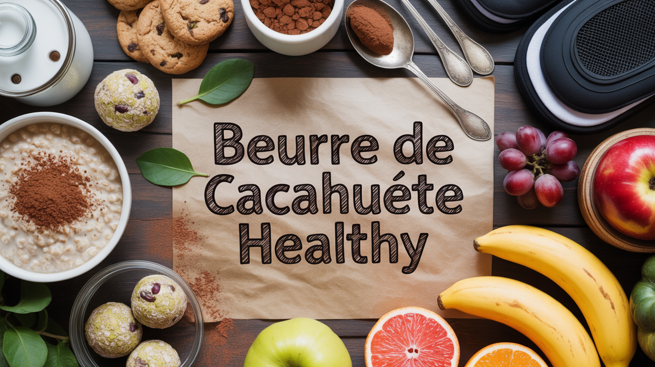 beurre de cacahuete healthy encas sportifs bol porridge energy balls cookies
