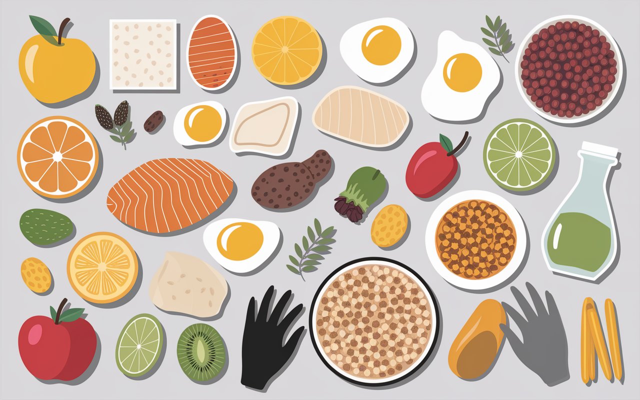 tableau substitutions aliments menu hypocalorique