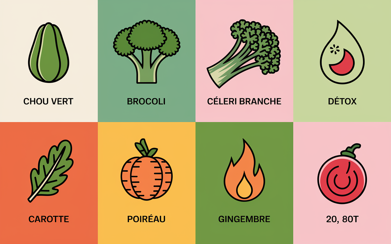 ingredients soupe brule graisse et bienfaits calories