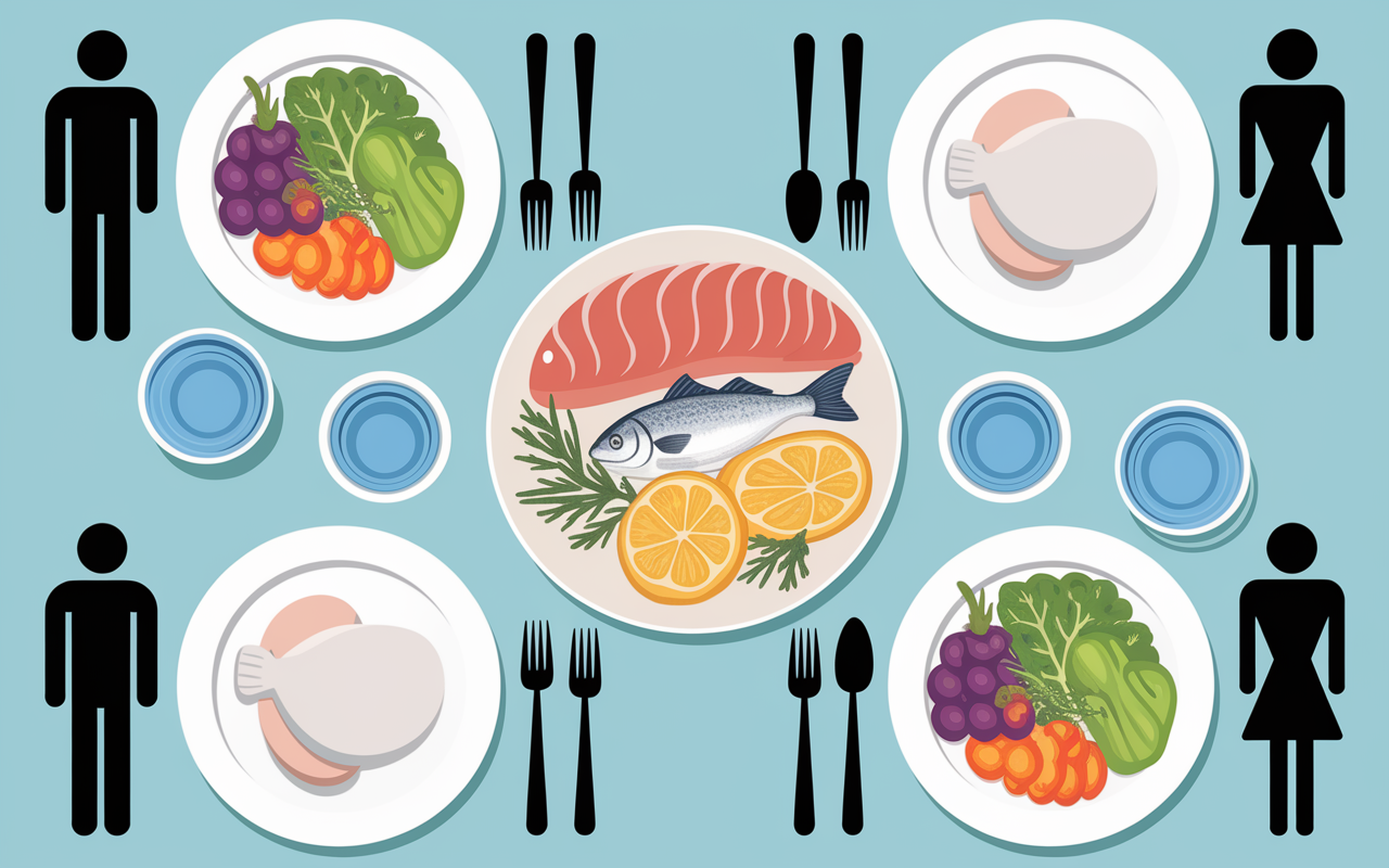 Assiettes menu minceur -5 kg en 1 semaine protéines et légumes