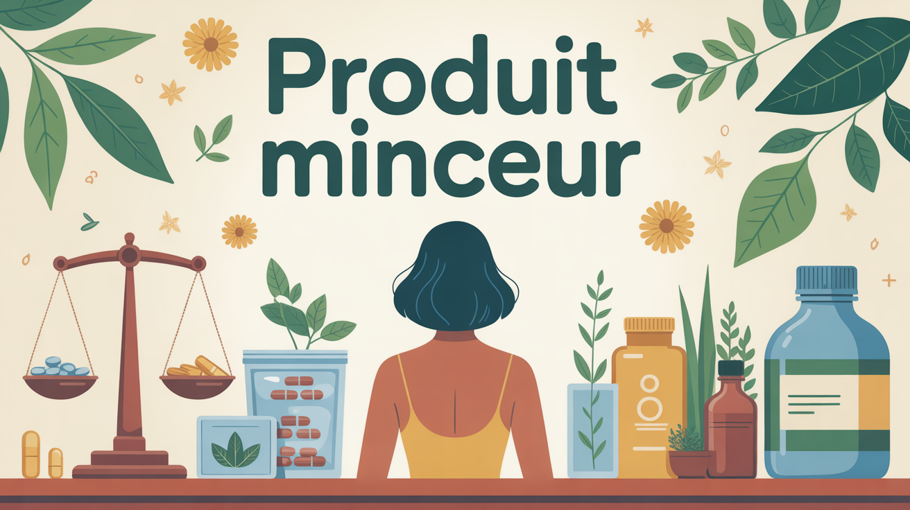 Visuel choix produit minceur naturel homme femme