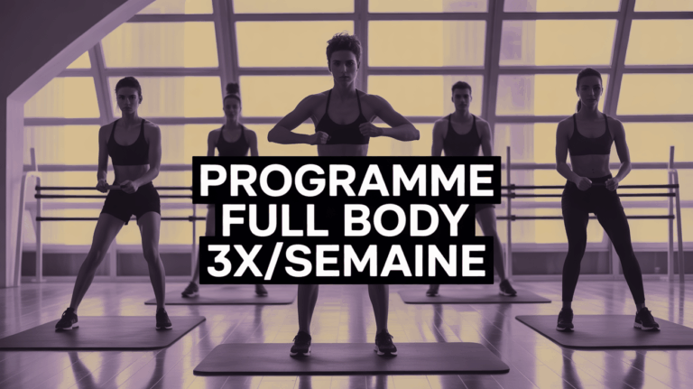 groupe mixte entraînement full body 3x semaine ambiance dynamique