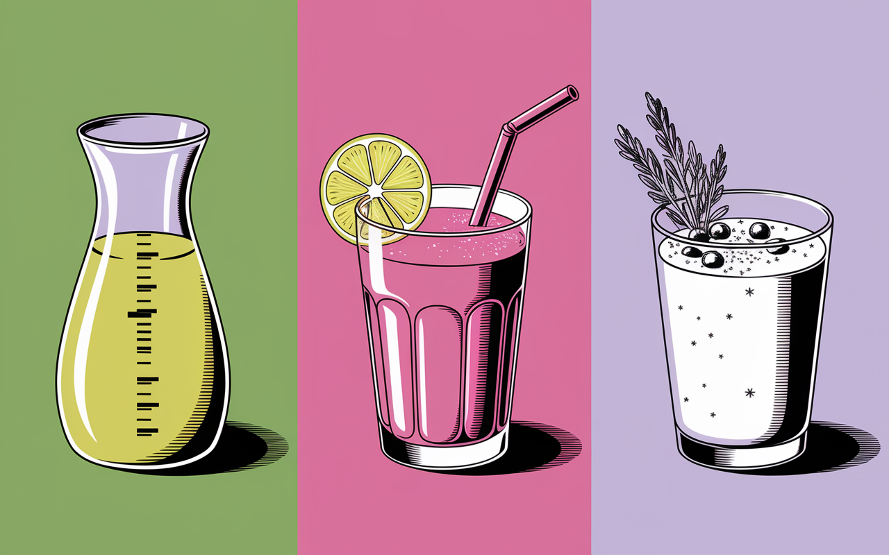 recettes express ventre plat detox smoothie yaourt
