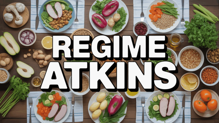 regime atkins table familiale plats sains