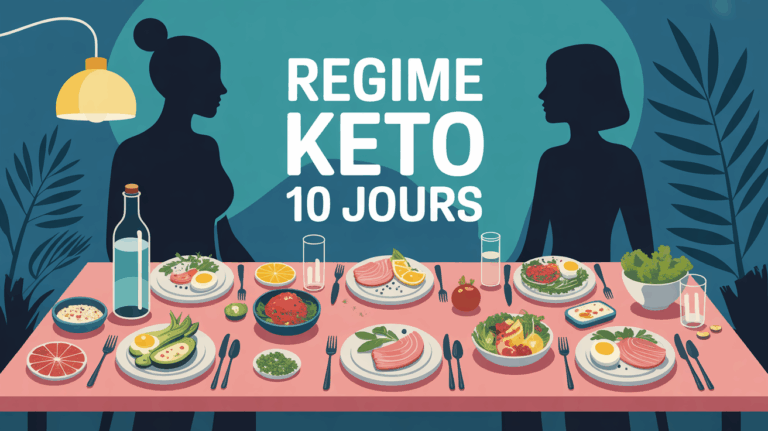 plats regime keto 10 jours sur table conviviale