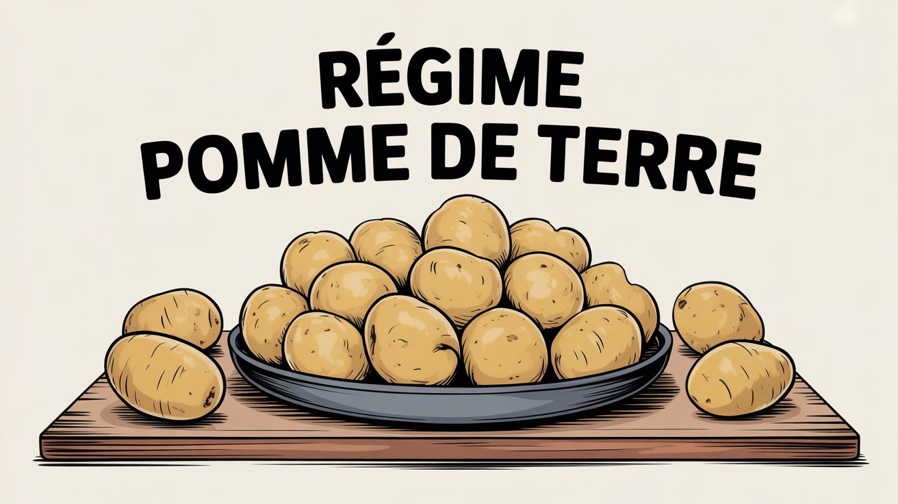 assiette pommes de terre vapeur regime pomme de terre