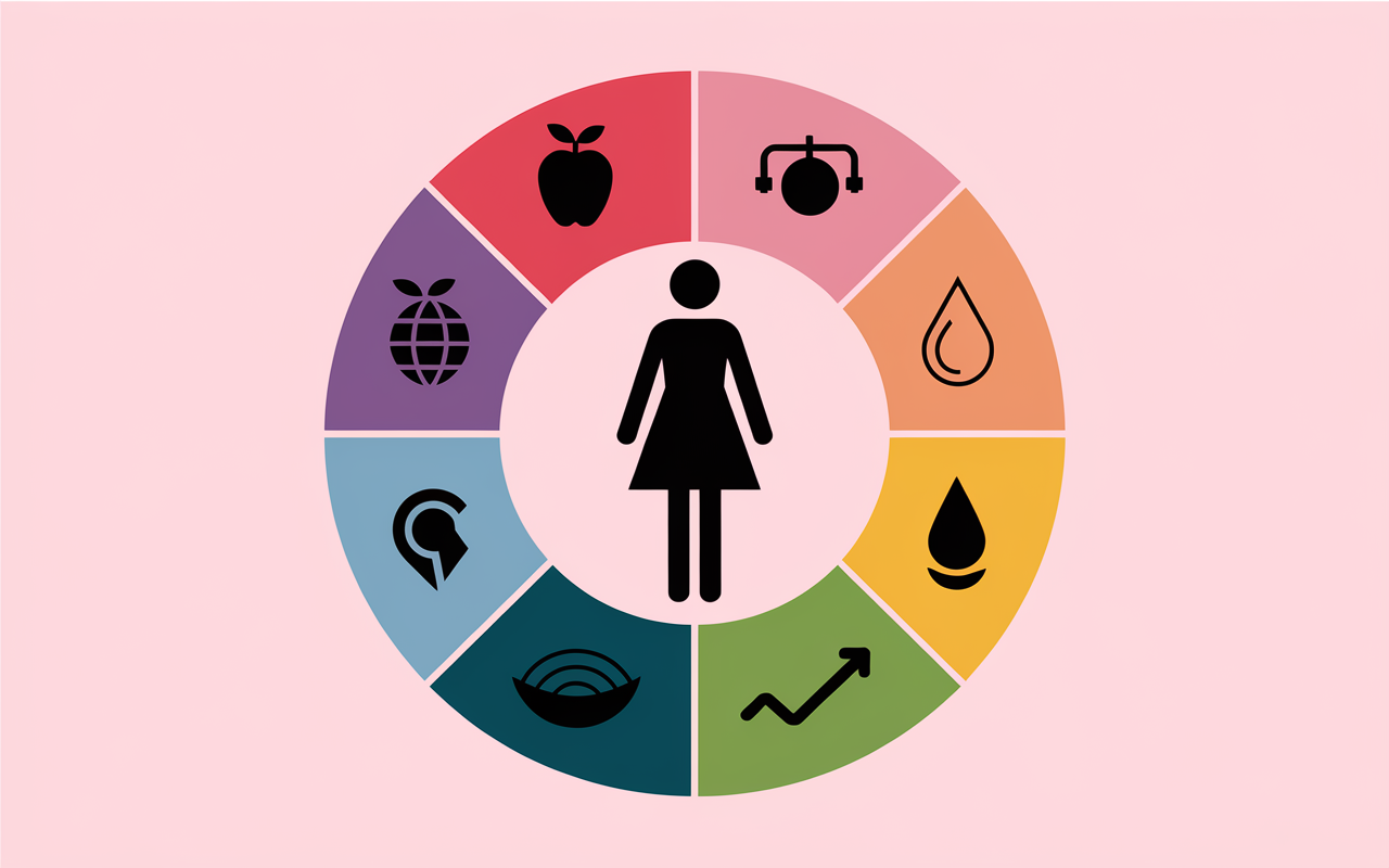 regime seche femme adaptation cycle menstruel image