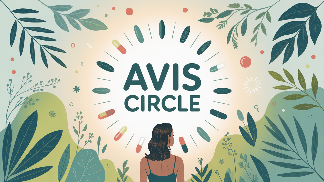 Avis Circle femme de dos symboles naturels sécurité