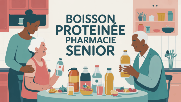 proche aidant senior cuisine boissons proteinees