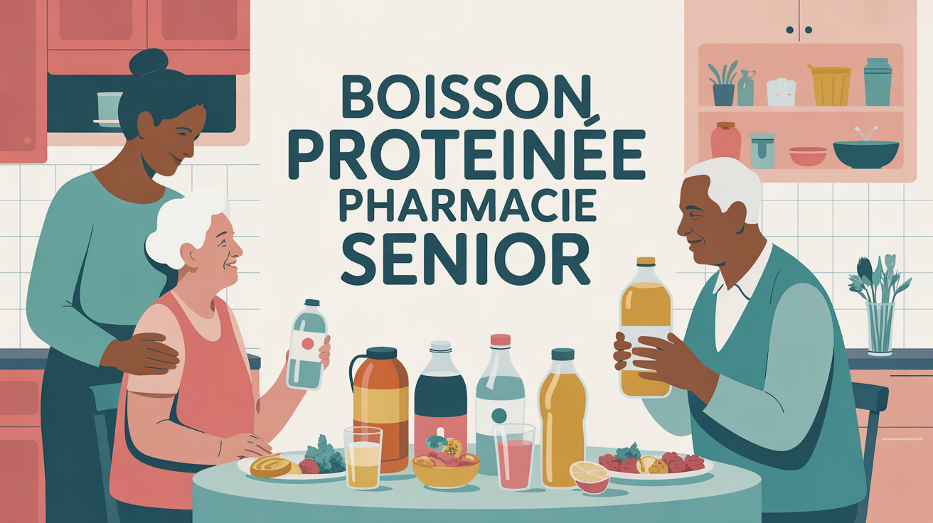 proche aidant senior cuisine boissons proteinees