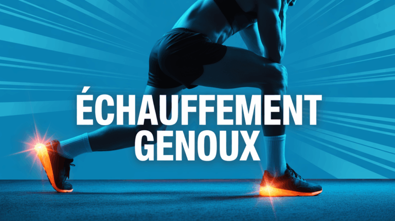 silhouette entrainement genoux mise en avant