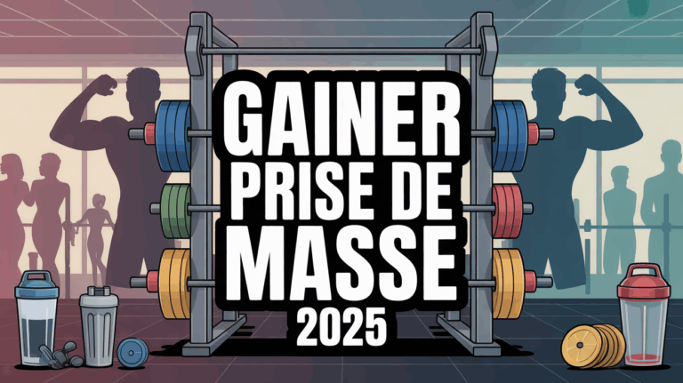 illustration gainer prise de masse 2025 musculation