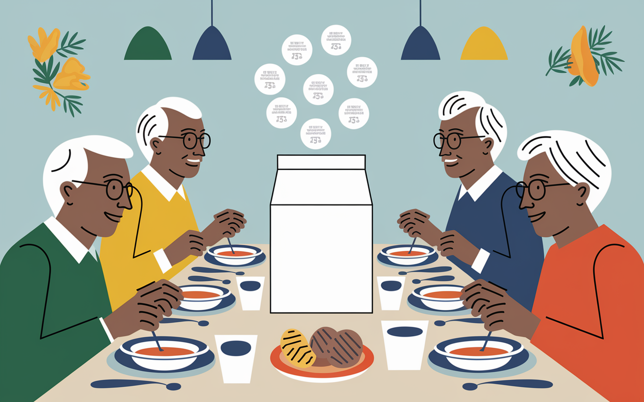 Boite Nutrisens Forteocare yaourt soupe seniors sans lactose gluten
