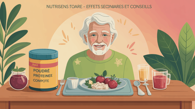 Plateau repas Nutrisens Forteocare senior, boite poudre, compote
