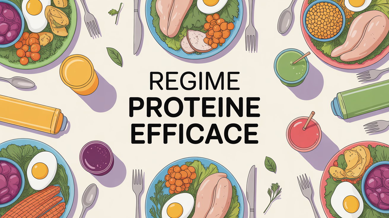 Table aliments proteinés regime proteine efficace