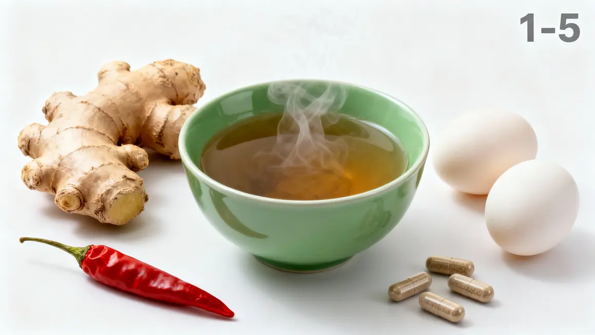 aliments brule graisse the vert piment gingembre oeuf