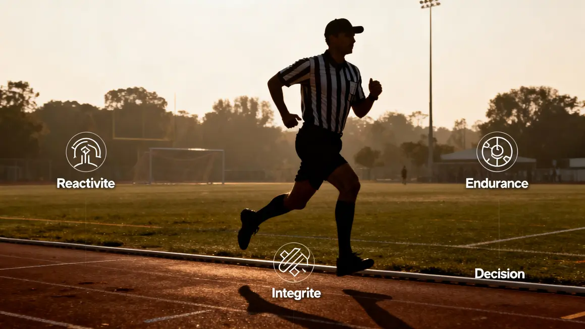 arbitre sportif qualites reactivite endurance integrite
