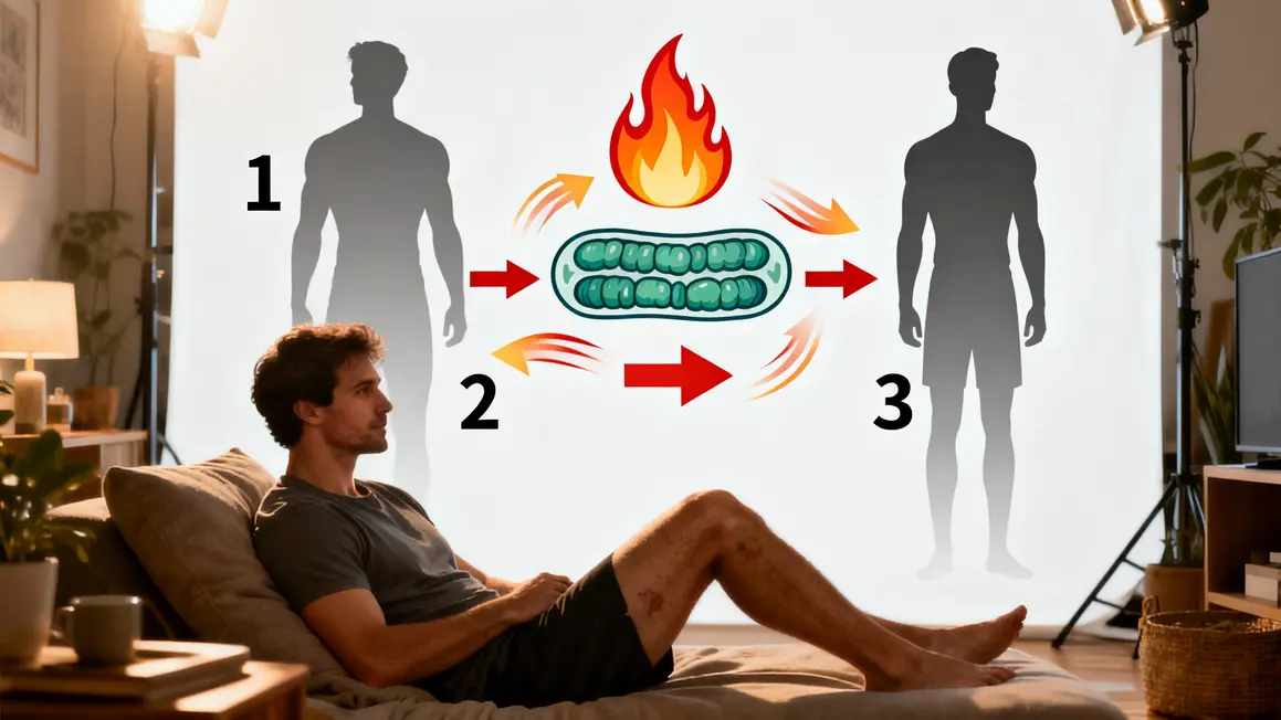 Schema mecanismes bruleur graisse homme thermogenese