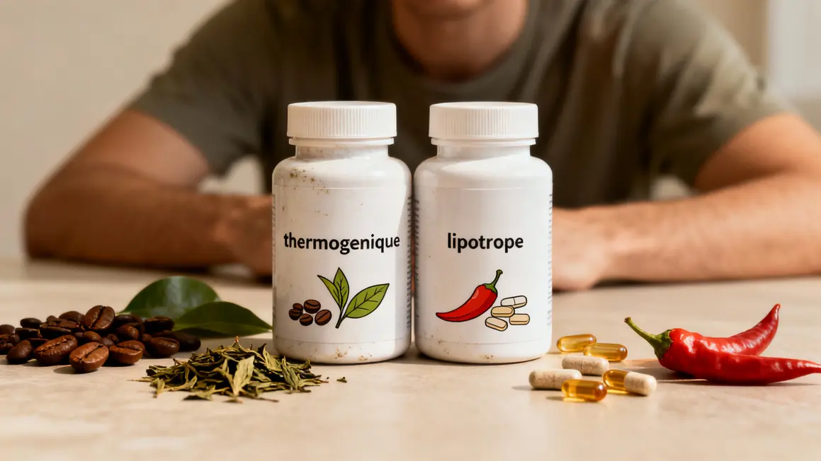 flacons thermogenique lipotrope cafe the piment capsules