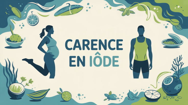 illustration carence en iode sportifs vegan grossesse