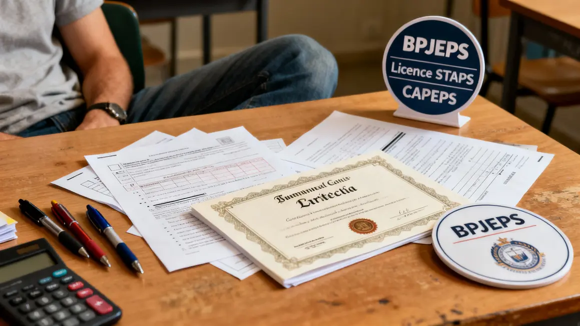 diplomes coach sportif BPJEPS STAPS CAPEPS
