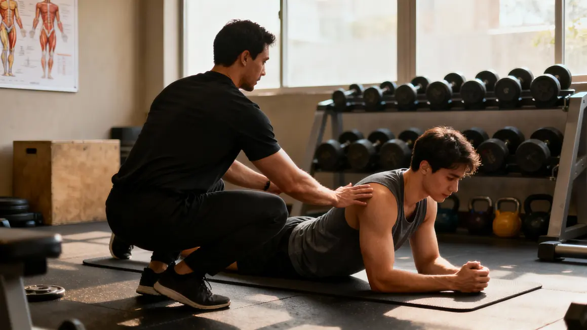 coach sportif correction posture fitness