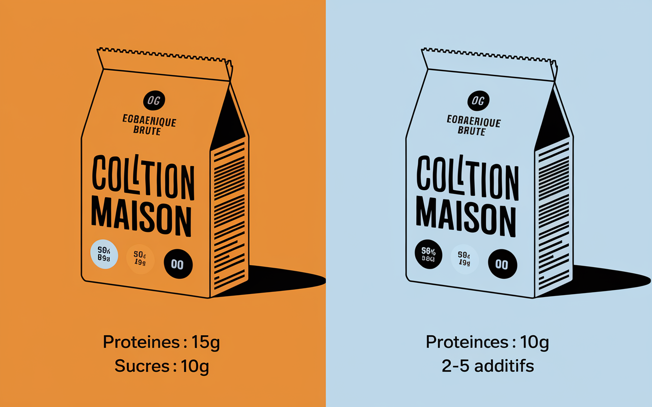 barre maison vs industriel proteines additifs