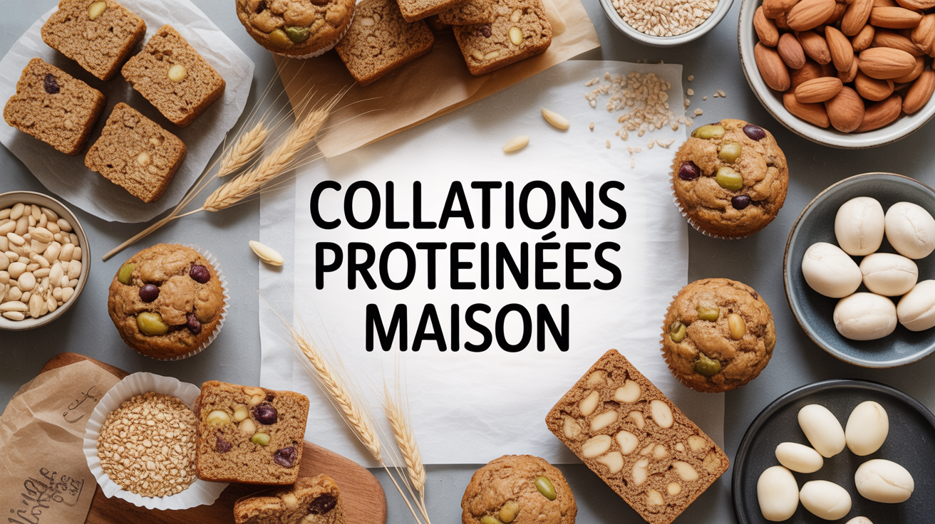 assiette collations proteinees maison saines