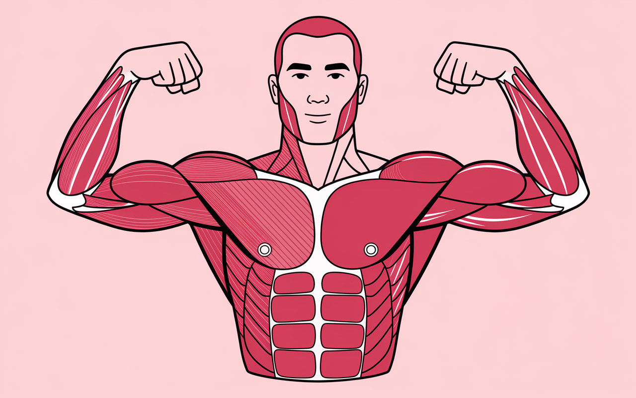 schéma muscles curl marteau haltères biceps brachio-radial