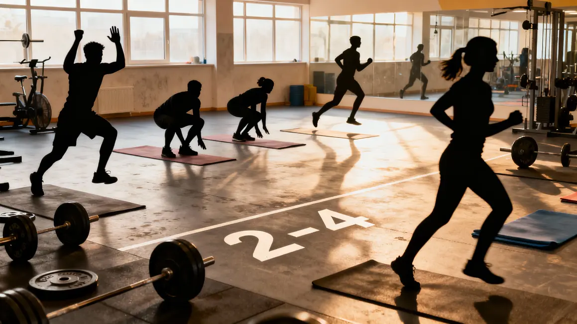 exercices brule graisse burpees mountain climbers squats