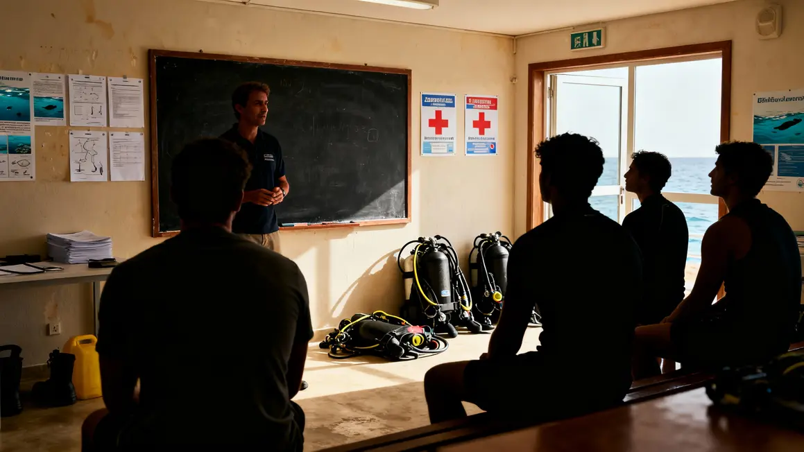 formation moniteur de plongee salle cours