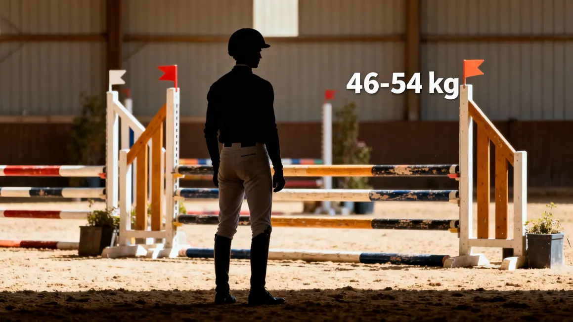 jockey professionnel silhouette concentration endurance