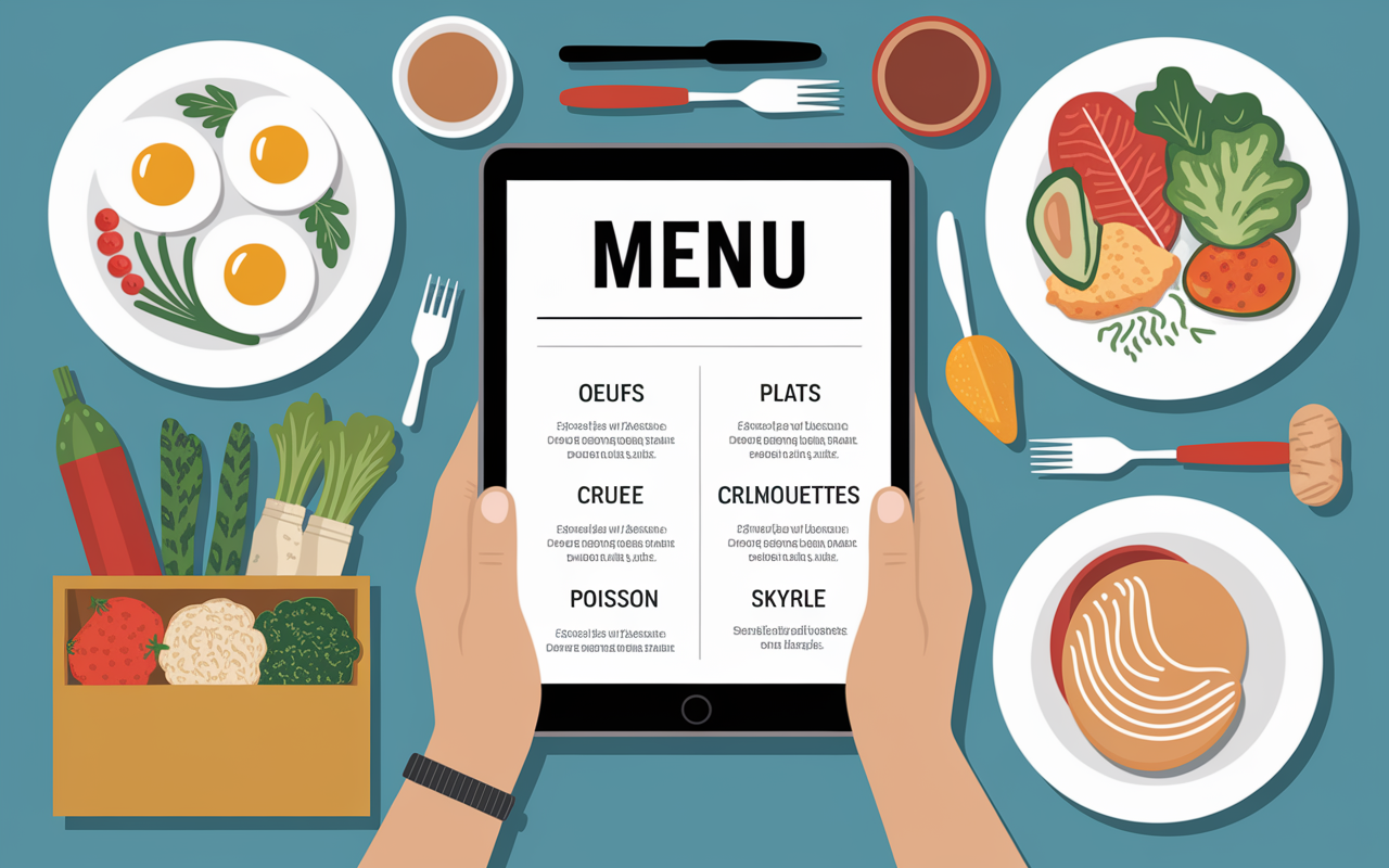 tablette menu proteine pdf perte de poids rapide