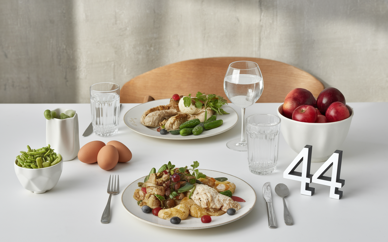 assiette equilibree menu minceur 14 jours