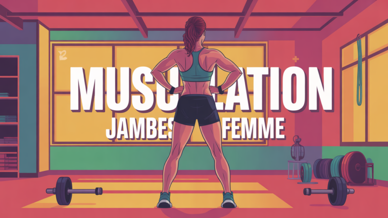 femme musculation jambes posture confiante salle