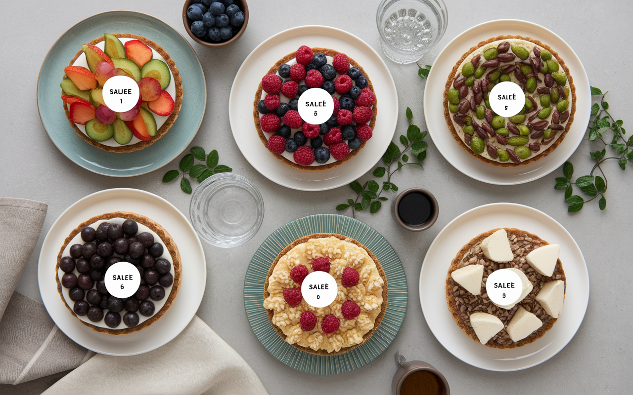 6 tartines healthy sucrées salées express