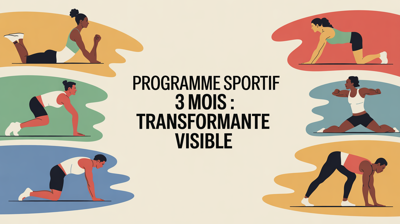 Vue stylisee transformation 3 mois de sport avant apres