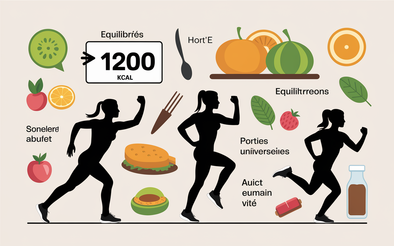 calculer son deficit calorique sport alimentation equilibrée