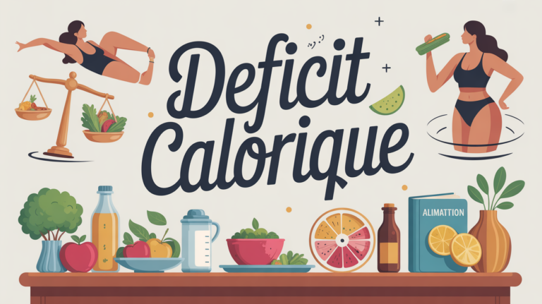 calculer son deficit calorique scene stylisée