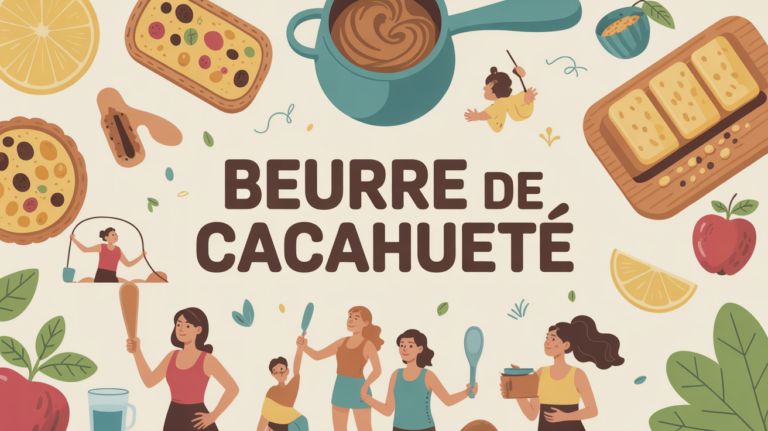table beurre de cacahuete calorie sport famille