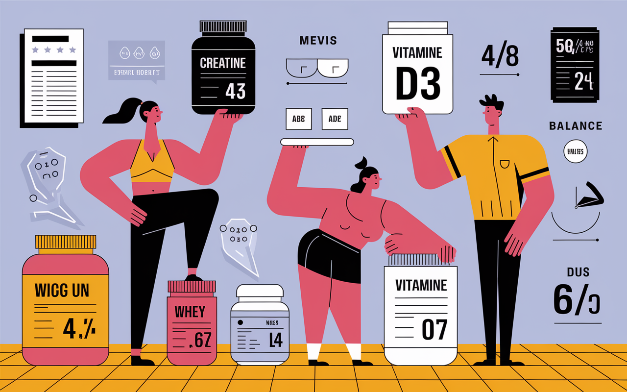 complement alimentaire pour la musculation selection supplements