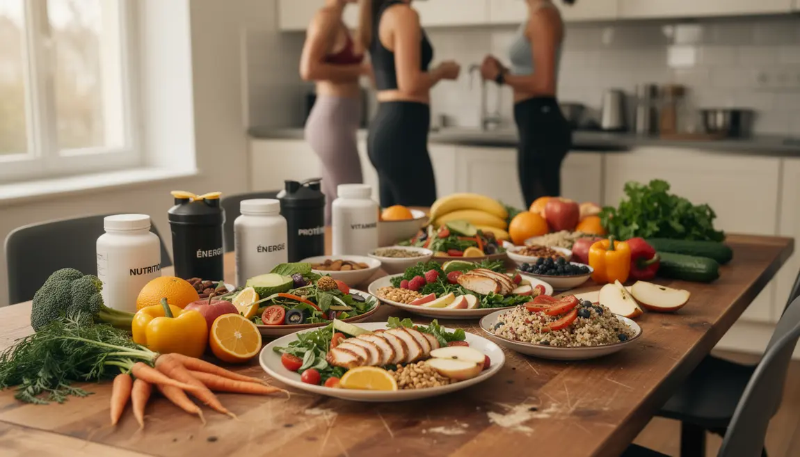 cuisine sportive plats sains complements legume fruit